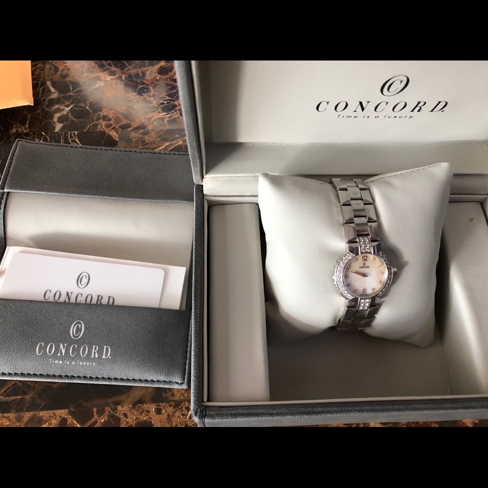 Authentic Diamond concord watch - Picture 2 of 8